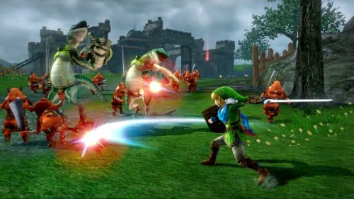 sortie du jeu hyrule warriors wii u