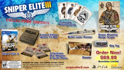 edition collector sniper elite 3