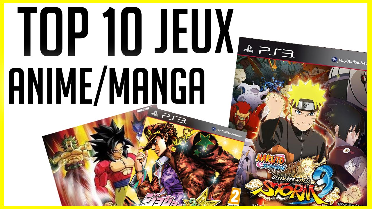 Les tops des jeux vidéo en mangas ou bande dessinée pour ce mois de février