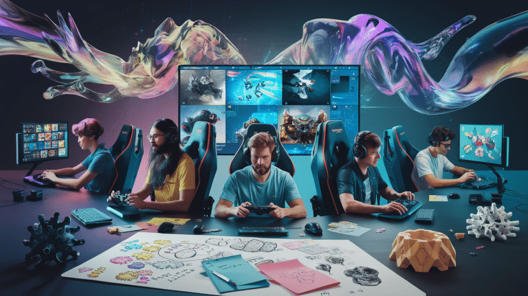 Comment le gaming favorise-t-il l&rsquo;innovation et la créativité ?