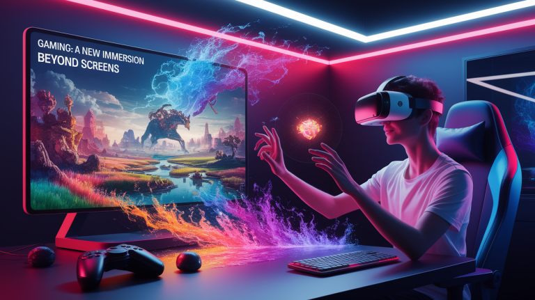 Gaming : une nouvelle immersion au-delà des écrans ?