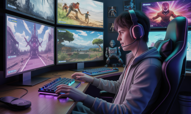 Le gaming : une façon de se connecter à d&rsquo;autres univers ?