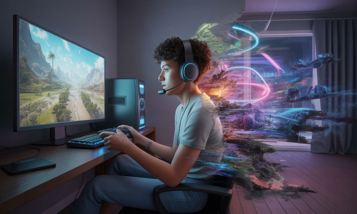 explorez l'univers du gaming et découvrez s'il s'agit d'une simple illusion divertissante ou d'une véritable réalité alternative immersive.